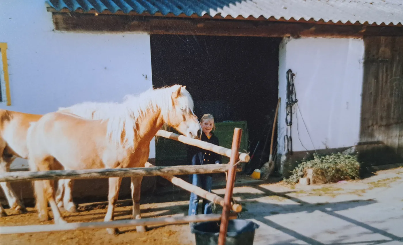 Foto aus Kristinas Zeit mit Schulpferden und Reitbeteiligungen (12 von 27)