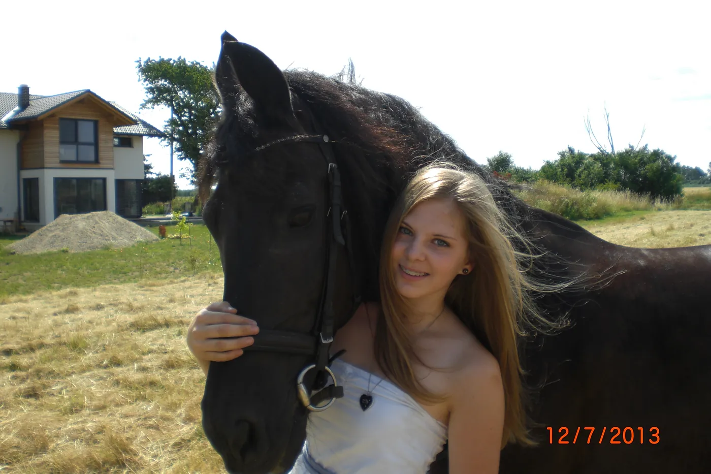 Foto aus Kristinas Zeit mit Schulpferden und Reitbeteiligungen (17 von 27)
